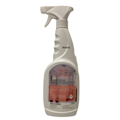 MAXIMA SPRAY AND WIPE WITH BLEACH 750ML