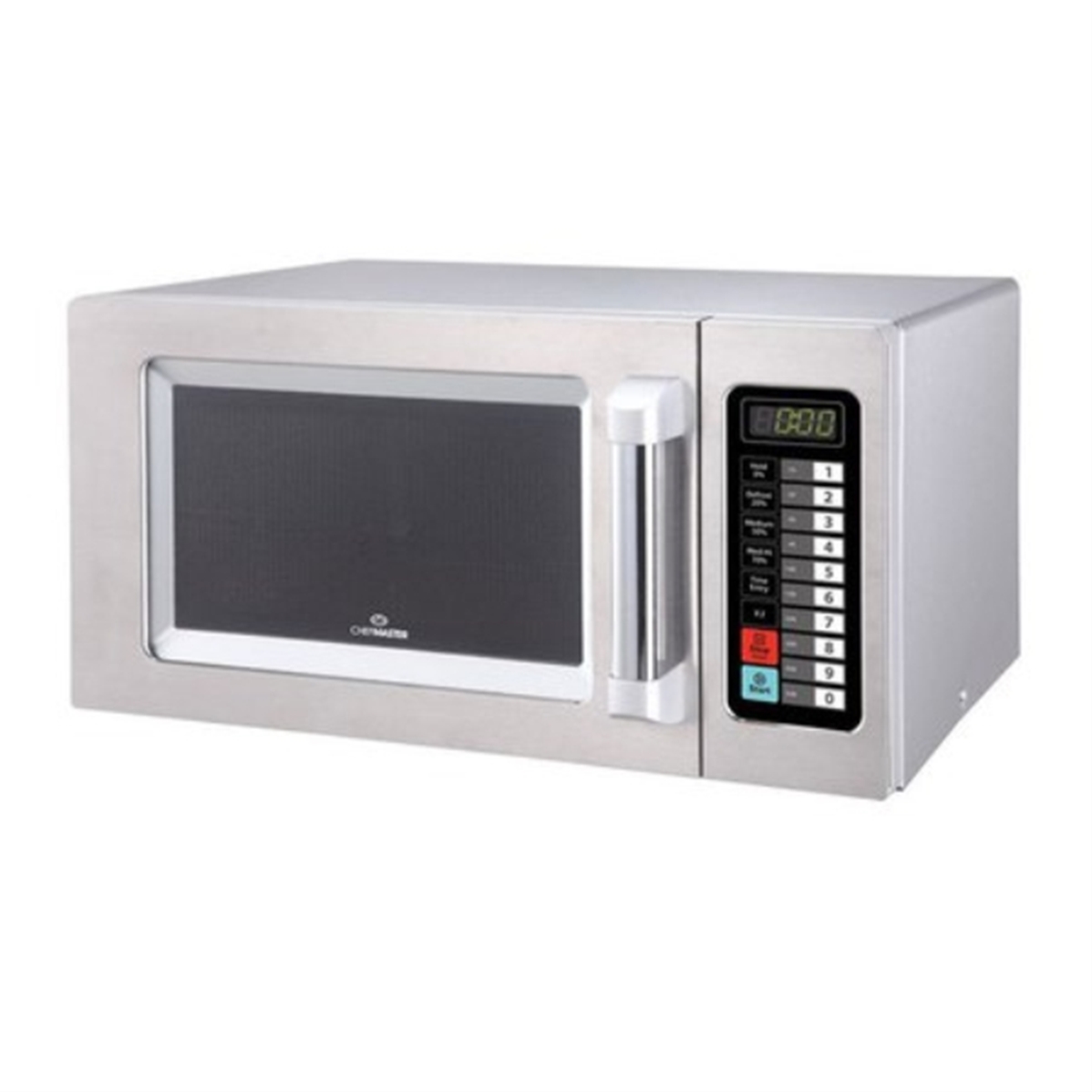 Chefmaster 1000 Watt Programmable Microwave 2 YEAR P & L