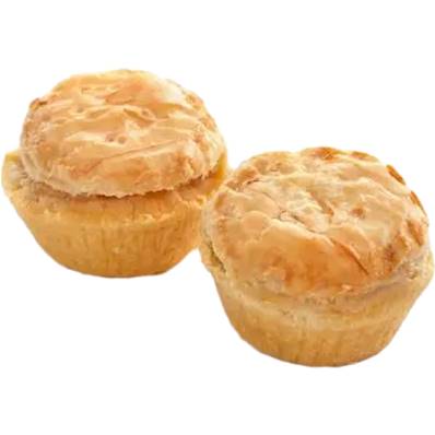 MINI CHICKEN AND BACON PIES X 48