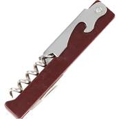 WAITER FRIEND BURGUNDY BOTTLE OPENER