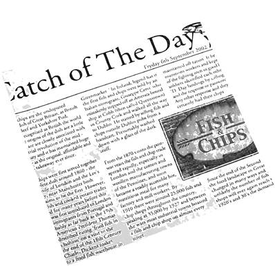 CATCH OF THE DAY GREASEPROOF 10 X 17 1 X500