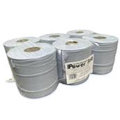 POWER ROLL CENTRE FEED BLUE ROLLS 1 X 6 150metres
