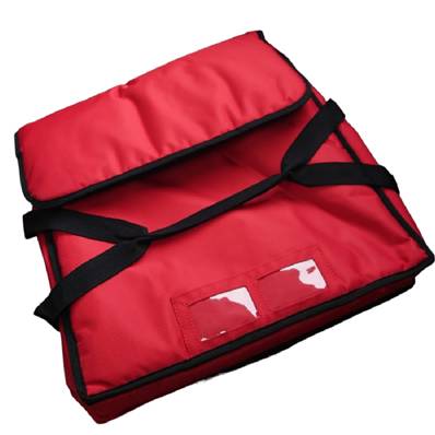 RED PIZZA DELIVERY BAG