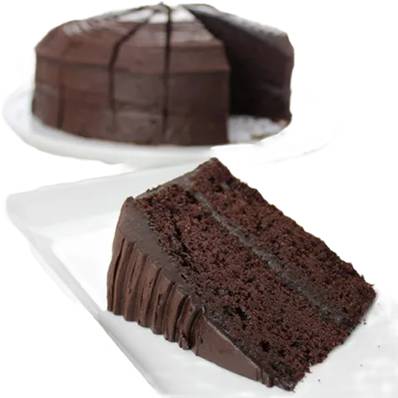LUXURY CHOCOLATE FUDGE CAKE 16PTN
