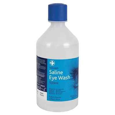 SALINE EYEWASH SOLUTION 500ML