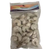 LARGE 16/20 TIGER PRAWNS IQF BAGS TAIL ON 1KG