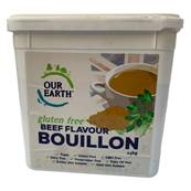 OUR EARTH GLUTEN FREE BEEF BOUILLON 2.5KG