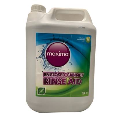 MAXIMA ENCLOSED CABINET RINSE AID 5 LITRE