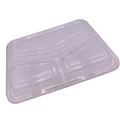 H-PACK 3 COMP CLEAR RECTANGULAR LID X 300
