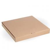 10 INCH PIZZA BOXES E FLUTE PLAIN BROWN 100 X 10INCH