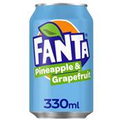 FANTA PINEAPPLE & GRAPEFRUIT 24 X 330ML