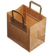 KRAFT PATISSERIE LARGE BAG 317 X 245 X 218MM X 250