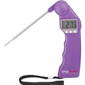 HYGIPLAS EASYTEMP COLOUR CODED PURPLE THERMOMETER
