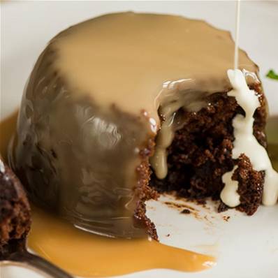 LANGTONS STICKY TOFFEE PUDDING & TOFFEE SAUCE 12 X 185G