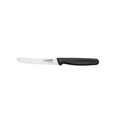 HYGIPLAS SERRATED TOMATO KNIFE BLACK 10.5CM