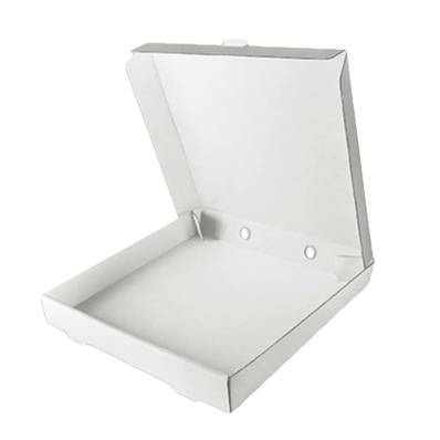 10 INCH WHITE PIZZA BOXES E FLUTE WHITE 10 INCH X 100