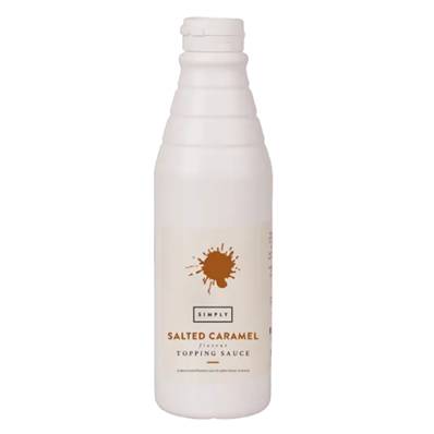 SIMPLY SALTED CARAMEL TOPPING SAUCE 1KG