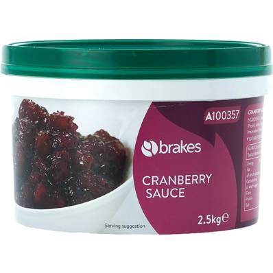 CRANBERRY SAUCE 2.5KG