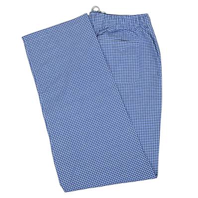 XL GINGHAM TROUSER EXTRA LARGE BLUE AND WHITE CHECK