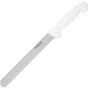 BREAD KNIFE WHITE HANDLE 20CM / 8INCH