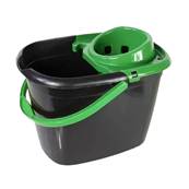 MOP BUCKET WITH WRINGER GREEN 12LTR ROBERT SCOTT