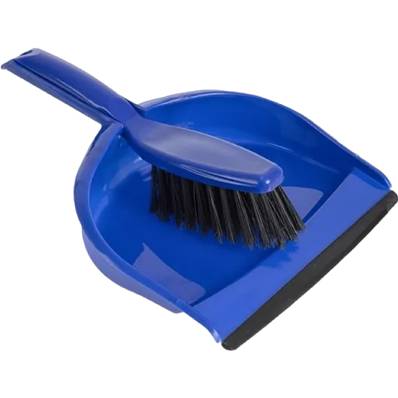 HAND HELD SOFT BRUSH AND PAN