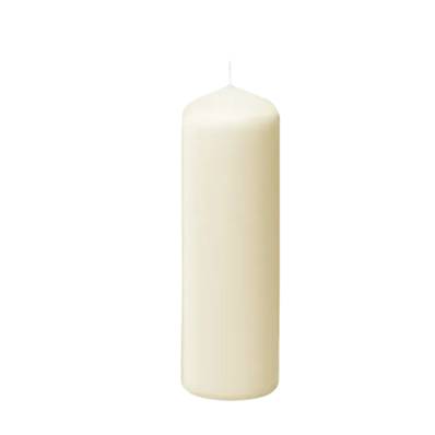 PILLAR CANDLE IVORY 200X70CM X 8