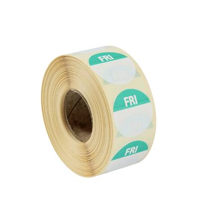 FRIDAY DAY DOT LABEL