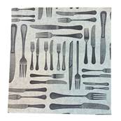 GREASEPROOF PAPER CUTLERY DESIGN X 500 6 INCH