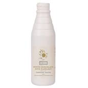 SIMPLY WHITE CHOCOLATE WITH HAZELNUT FLAVOUR SAUCE 1KG