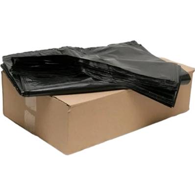 180G GALAXY EXTRA HEAVY BLACK BAGS X 200