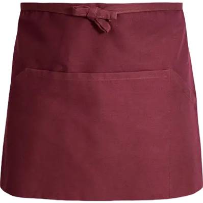 BISTRO REGULAR APRON BURGANDY