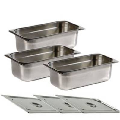 Chefmaster Gastronorm Containers For Bain Marie