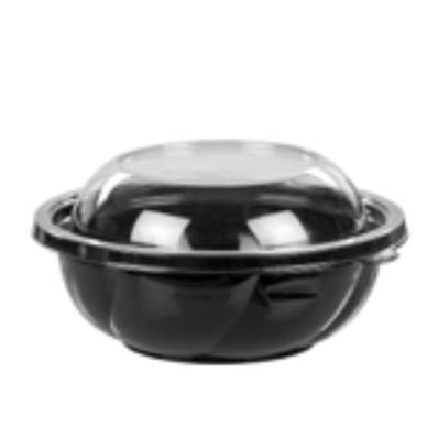 850CC PREMIUM BLACK SALAD BOWL X 300