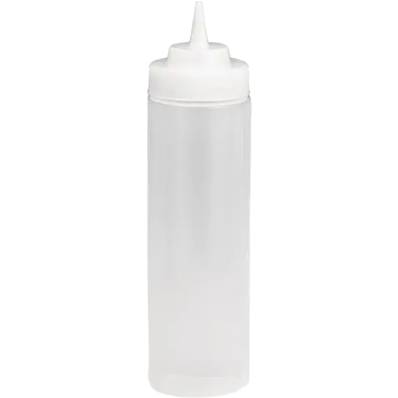 SQUEEZEY DISPENSER WIDE NECK CLEAR 16OZ ( 473ML )