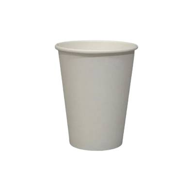 12OZ WHITE PAPER SINGLE WALL CUP 50