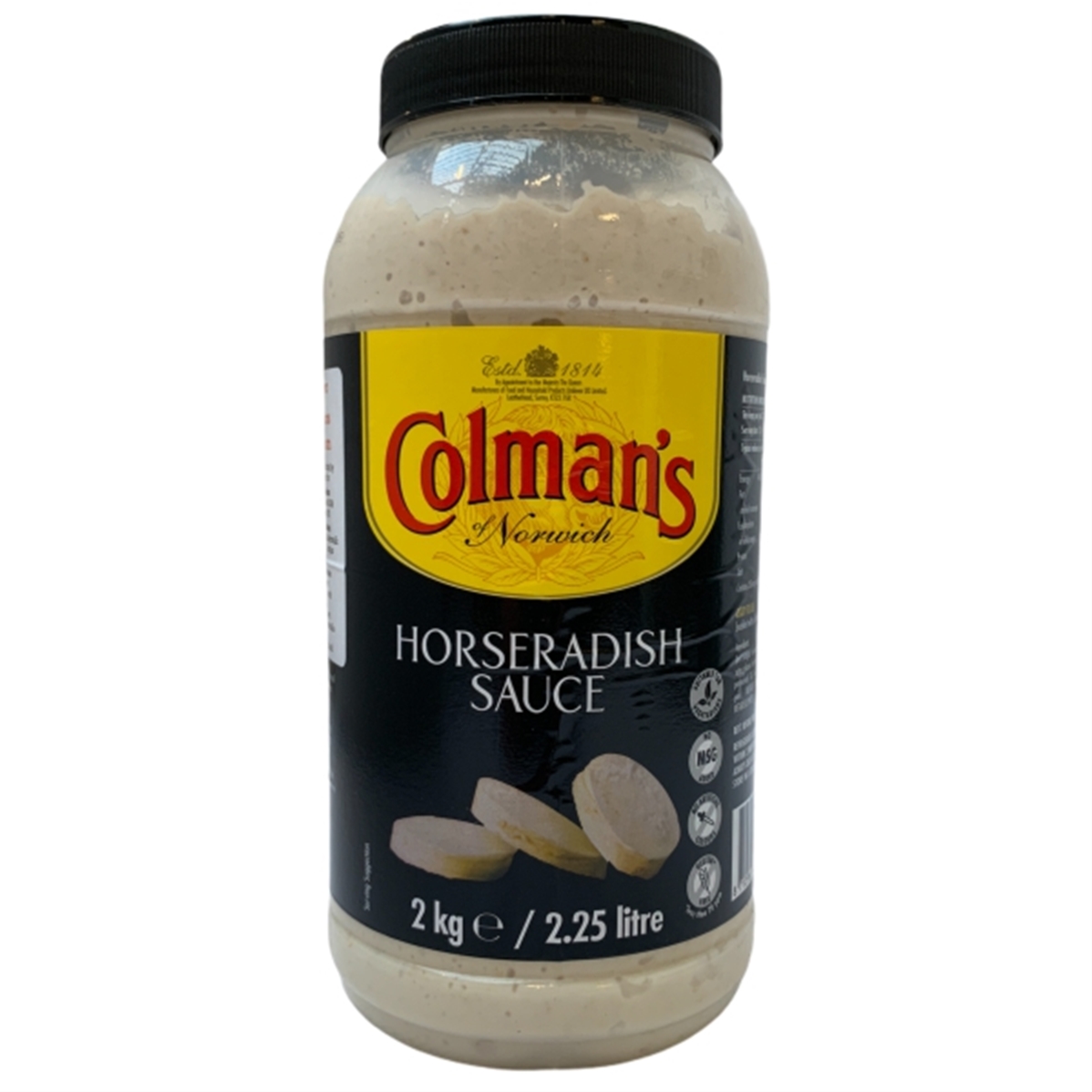 COLMANS HORSERADISH SAUCE 2.25LTR