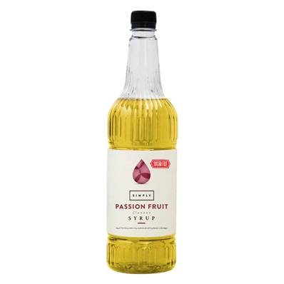 SIMPLY PASSIONFRUIT SYRUP 1LTR