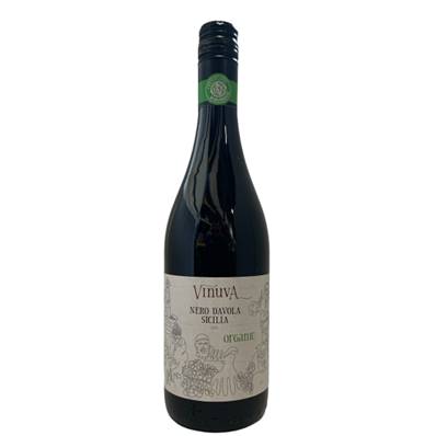 ORGANIC VINUVA NERO D AVOLA 75CL