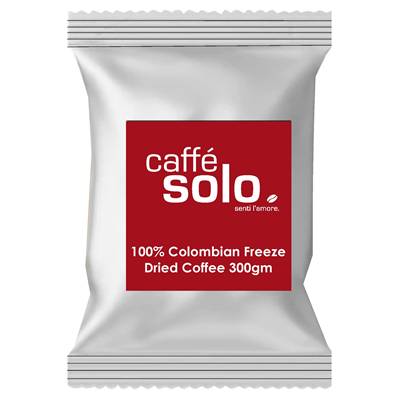 CAFFE SOLO 100% COLOMBIAN FREEZE DRIED COFFEE 300GM
