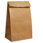 BROWN KRAFT GRAB BAG 13 X 7 X 18 INCH X 250