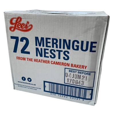 MERINGUE NEST 3INCH 72S