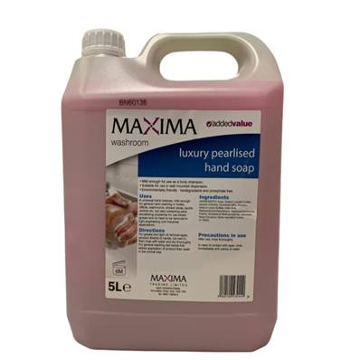 MAXIMA LUXURY PEARLISED HAND SOAP 5LITRE