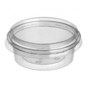 MAJESTIC 2OZ PLASTIC CUP WITH LID X 1000
