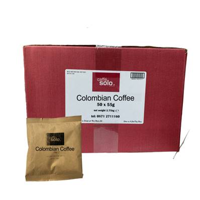 CAFFE SOLO COLOMBIAN COFFEE 50 X 55GM