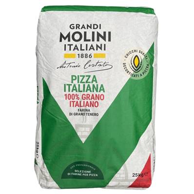 GREEN GRANDI MOLINI ITALIANA 00 PIZZA FLOUR 25KG