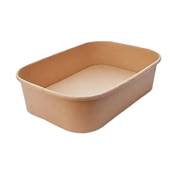 500ML RECTANGULAR KRAFT BOXES X 300