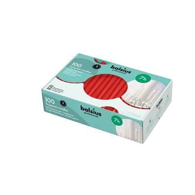 10 inch CATERING CANDLE 2 X 100 RED