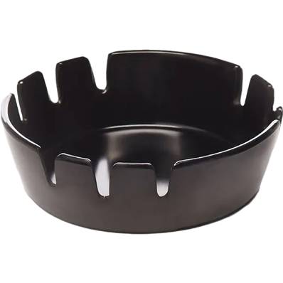 Mirage Black Melamine Ashtray 10cm 4 Inch