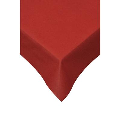 SWAN RED TABLE COVER 120 X 120